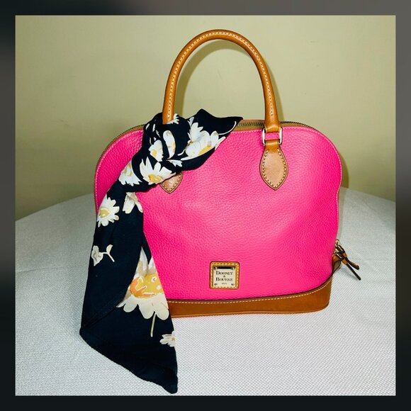 Andrea Zanellato Dark Blue Floral Scarf Made in Italy|Vintage-Inspired Daisies - Picture 2 of 6